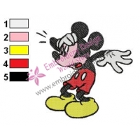 Mickey Mouse Cartoon Embroidery 29